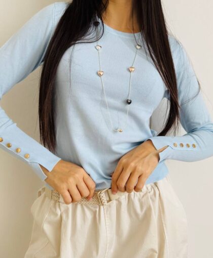 Collana cuori 3 color