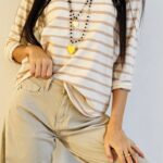 Felpina leggera rigata