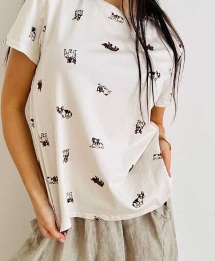 T-shirt bulldog