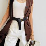 Gilet ovetto punto milano