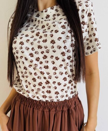 T-shirt fiori