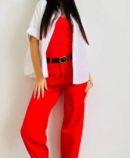 Camicia coreana oversize