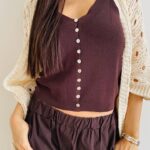 Gilet filo bottoncini