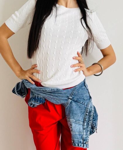 Maglia filo trecce 2