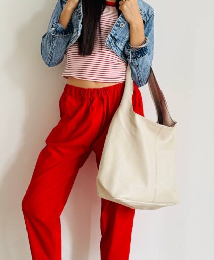 Giacchino denim crop 2