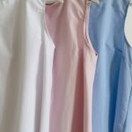 Blusa oxford smanicata