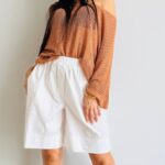 Bermuda midi cotton