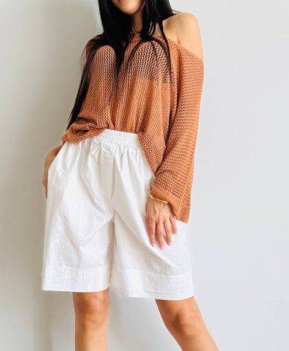 Bermuda midi cotton