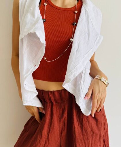 Gilet lino