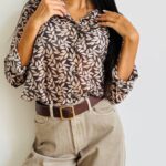 Camicia foglioline
