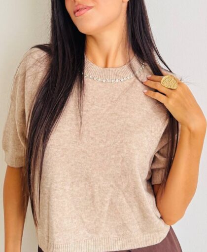 Maglia bijoux